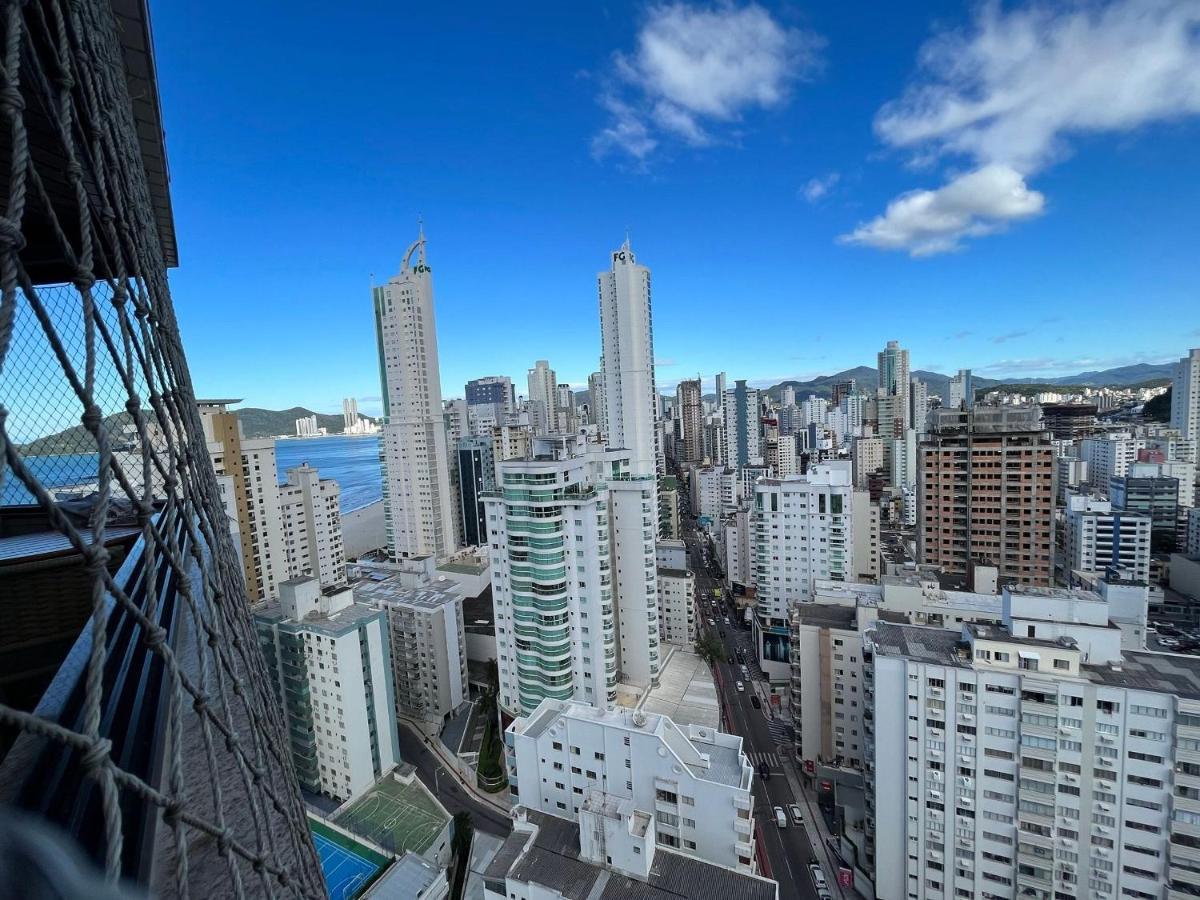 Ct01- Vista Mar| Telas Protecao| Churrasq, Garagem Balneário Camboriú Exteriör bild