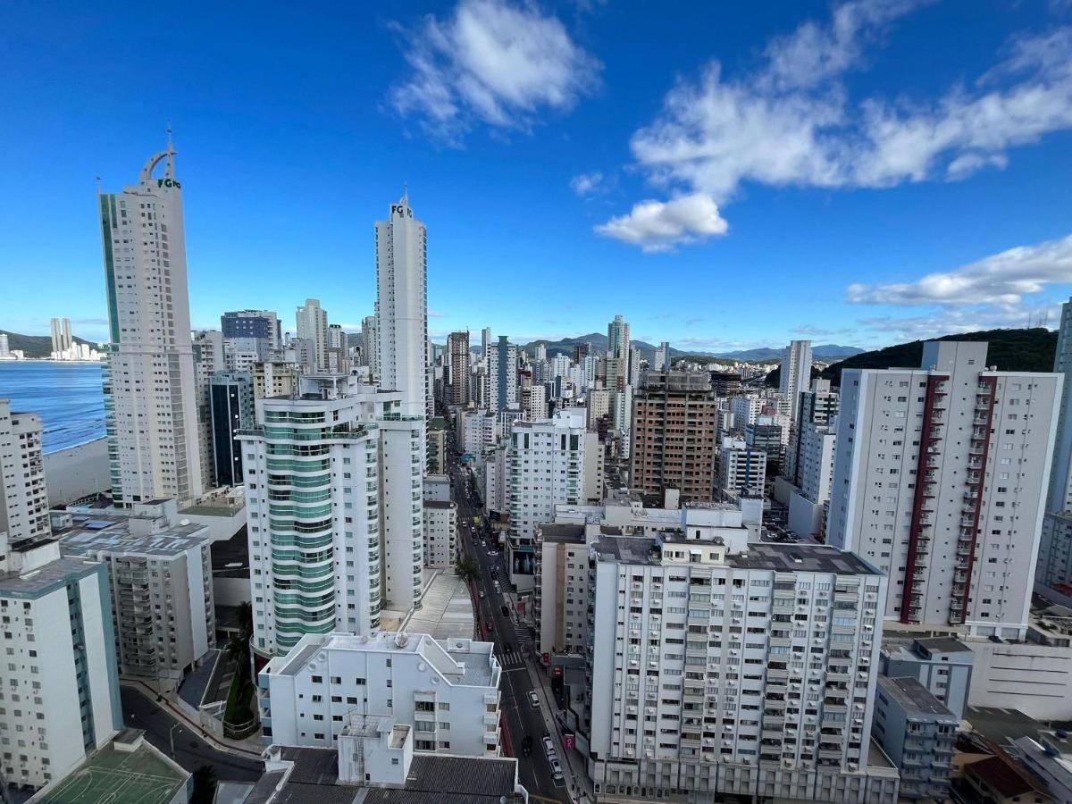 Ct01- Vista Mar| Telas Protecao| Churrasq, Garagem Balneário Camboriú Exteriör bild